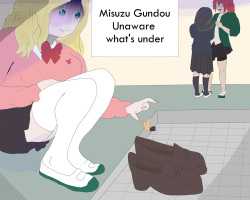 Misuzu's Unaware of what's Under