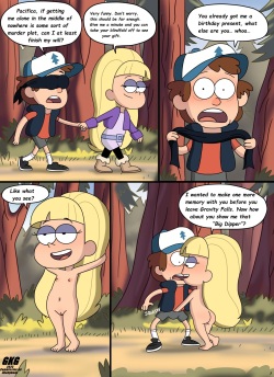 Pacifica and Dipper Mini-comic