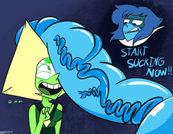 Lapis Lazuli x Peridot