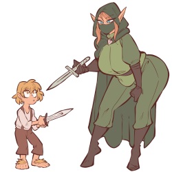 Elf x Halfling