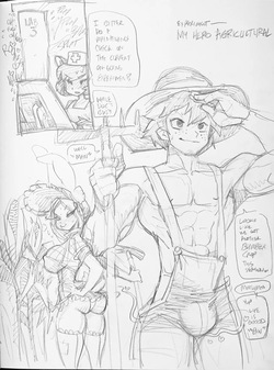 Izuku Midoriya x Rumi Usagiyama Goof Of