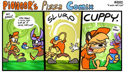 Pioneer's Pizza Comix